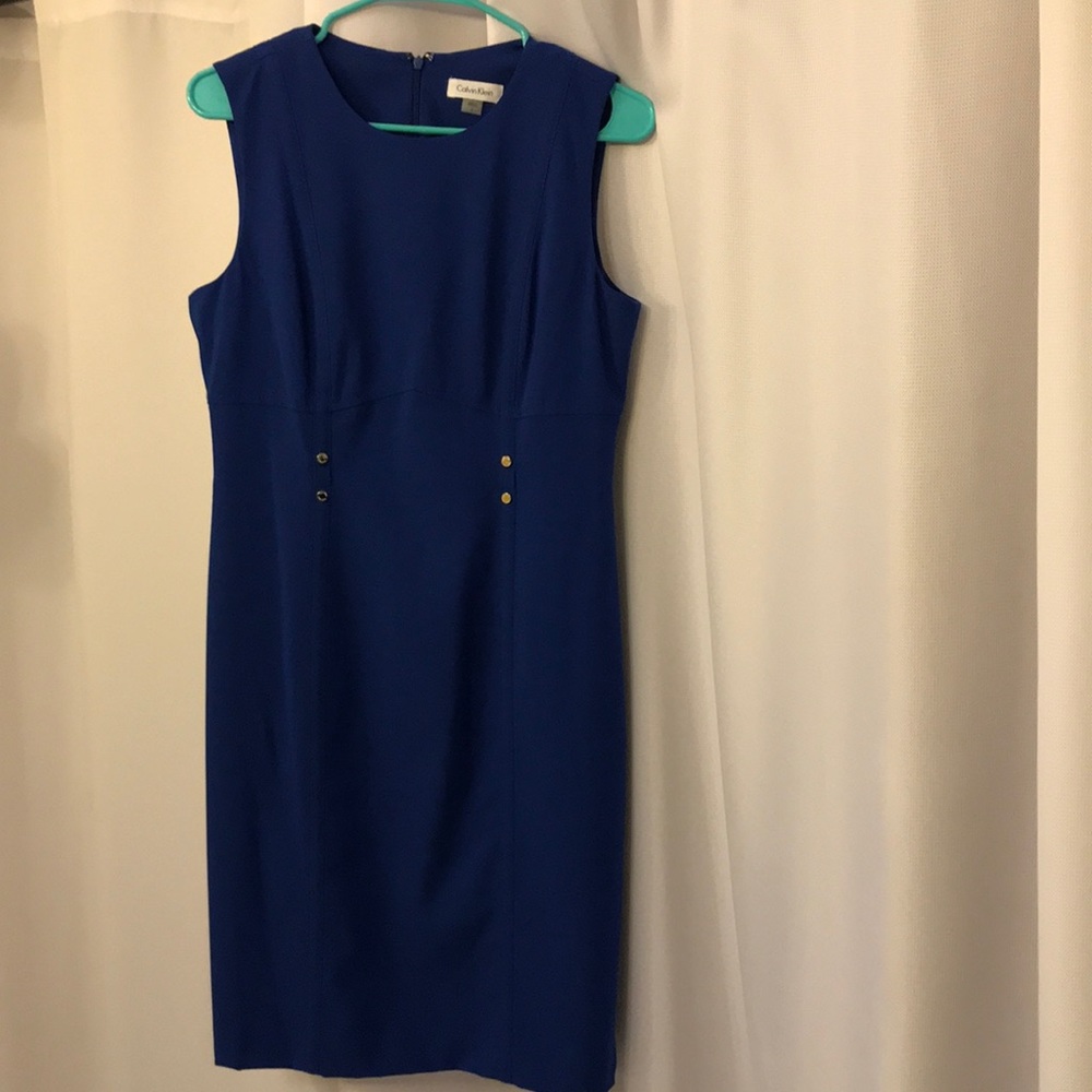 Calvin Klein A Line Work Dress Size 8
